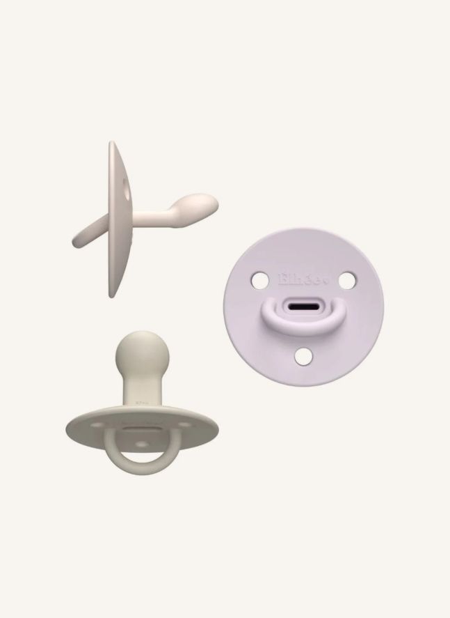 Tétines en silicone médical Choochoo Billie - Set de 3 | Rose