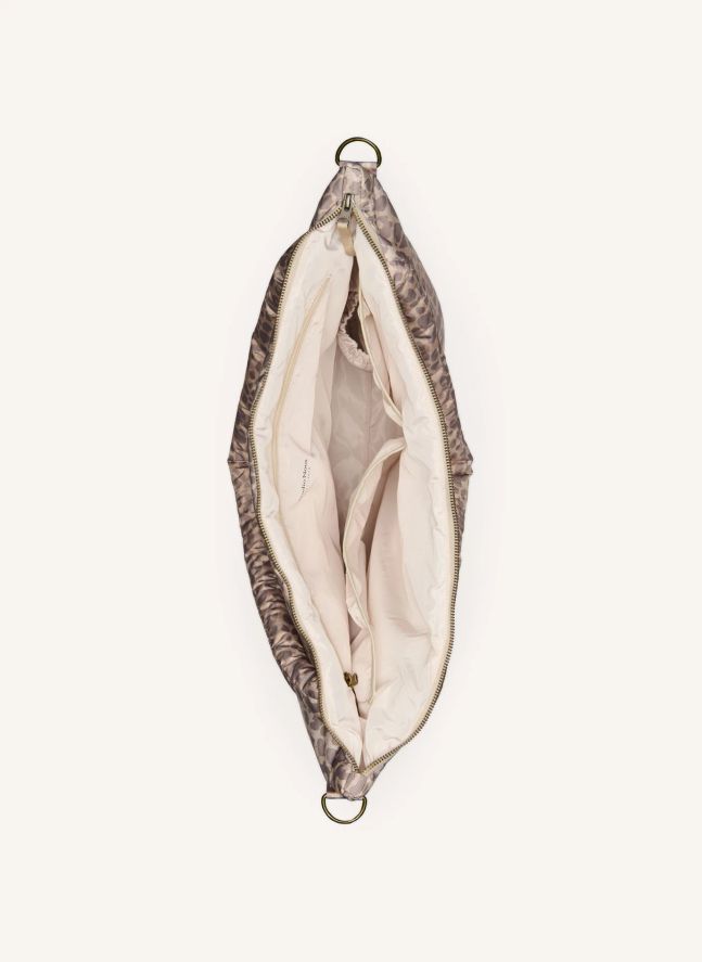 Sac à langer Puffy Léopard | Beige
