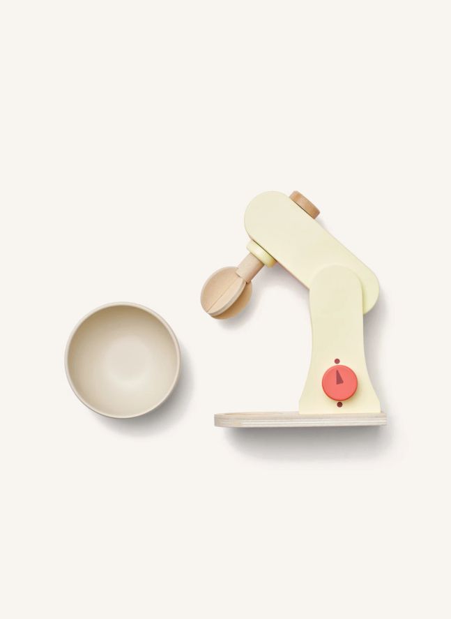 Wooden food processor