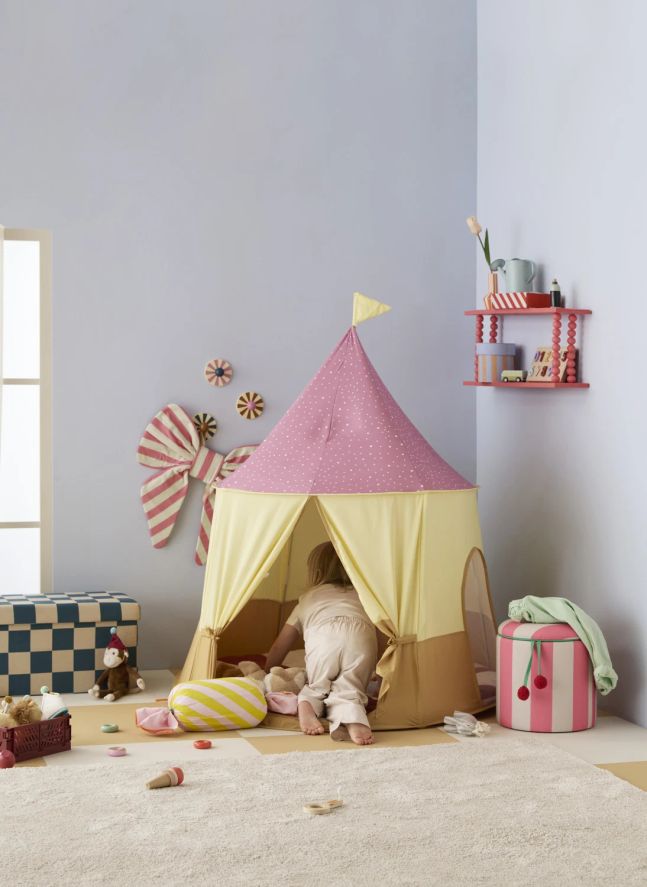 Circus storage pouffe | Pink