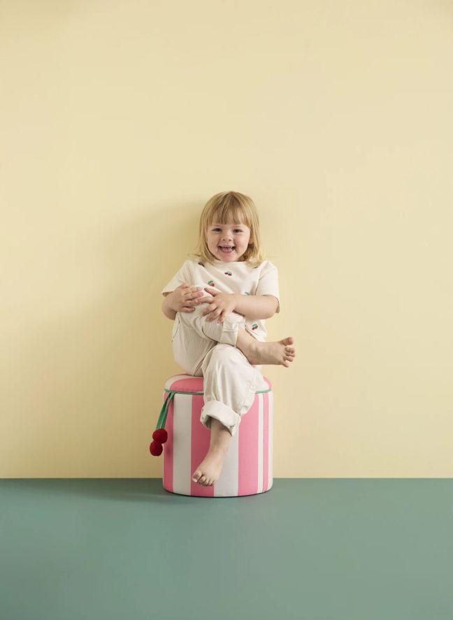 Circus storage pouffe | Pink