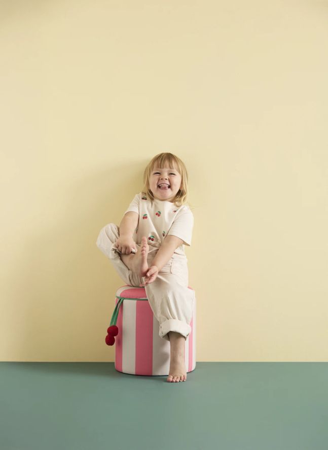 Circus storage pouffe | Pink
