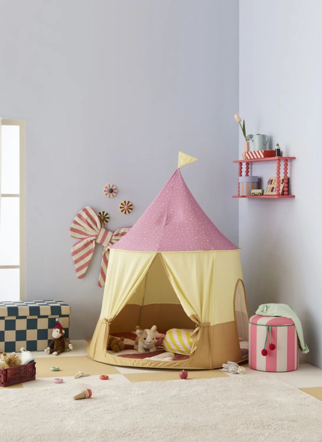 Circus storage pouffe | Pink
