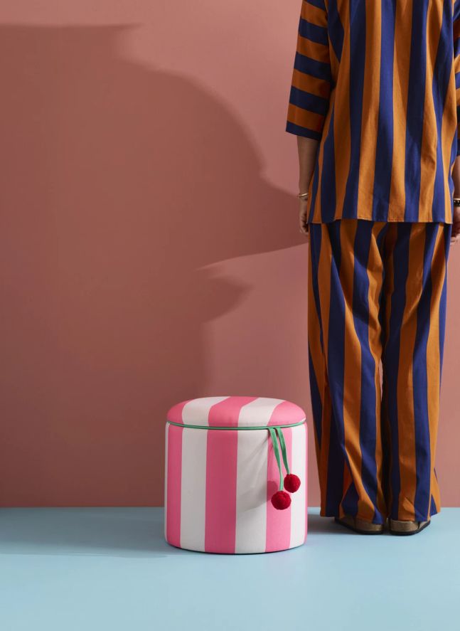 Pouf avec rangement Circus | Marron