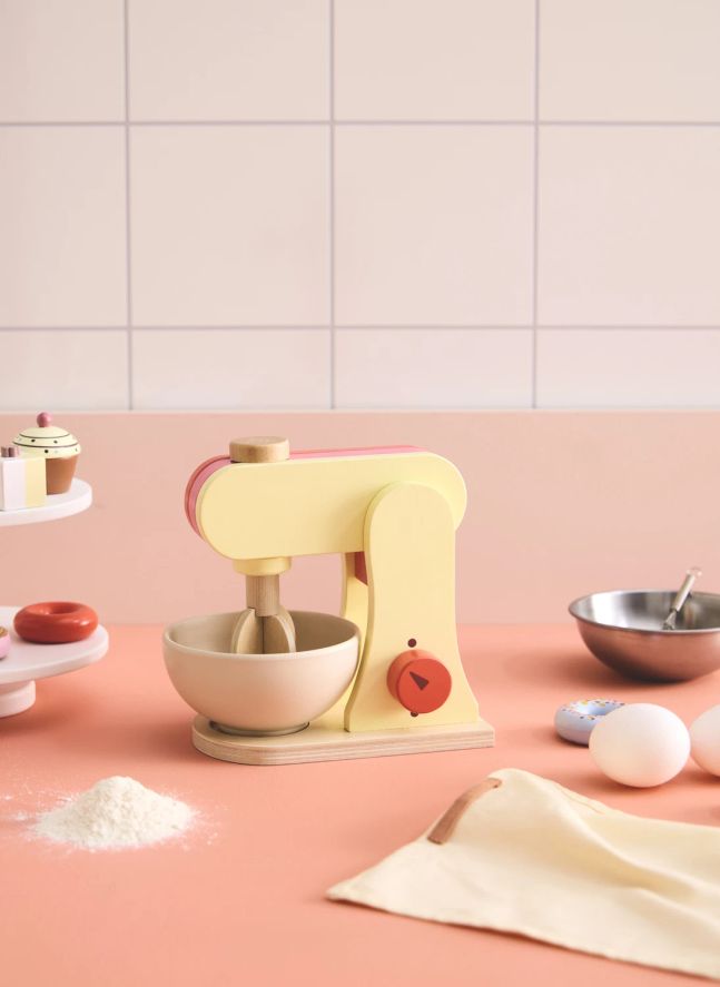 Wooden food processor