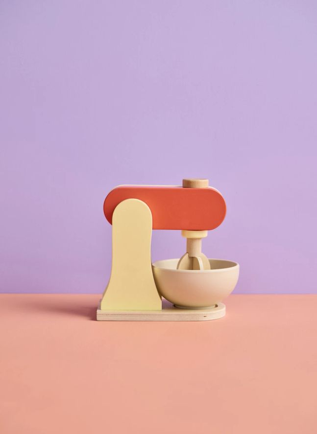 Wooden food processor