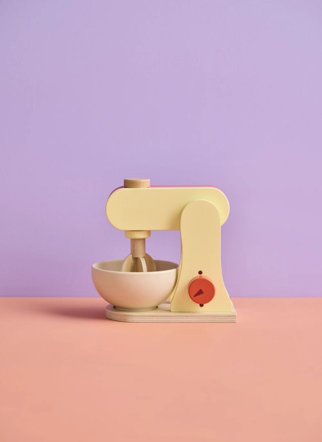Wooden food processor