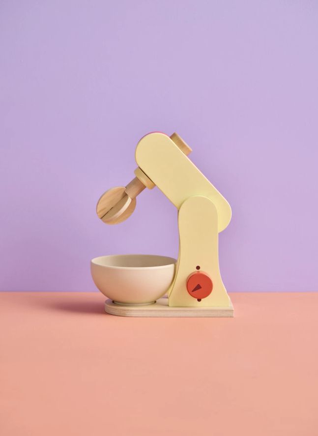 Wooden food processor