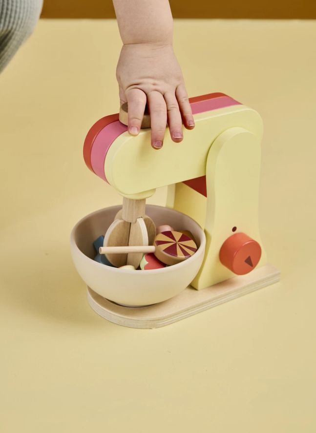 Wooden food processor