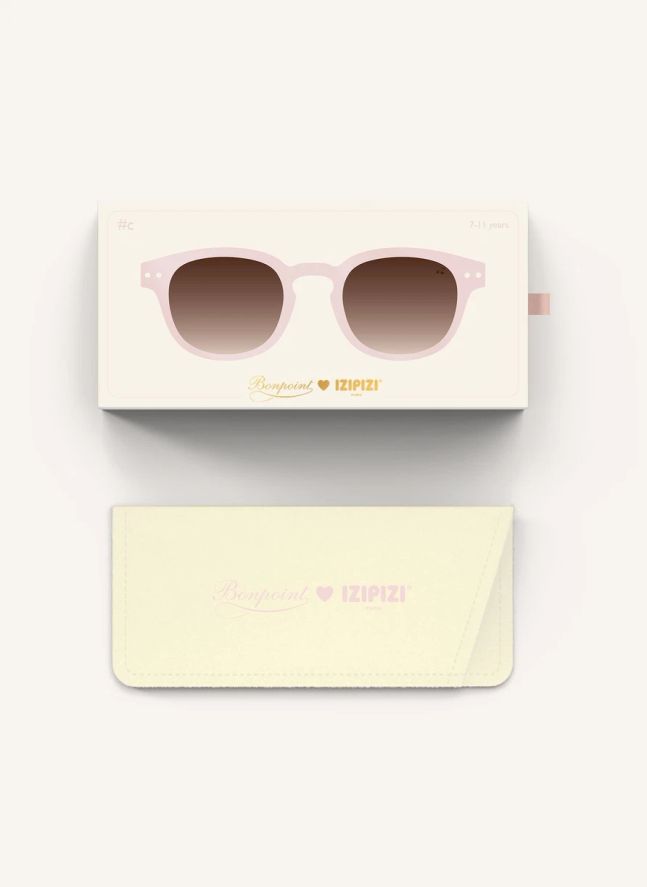 Lunettes de Soleil #C Junior - Izipizi x Bonpoint | Rose pâle