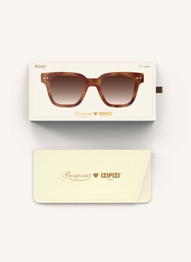 Lunettes de Soleil #Road Junior - Izipizi x Bonpoint | Marron