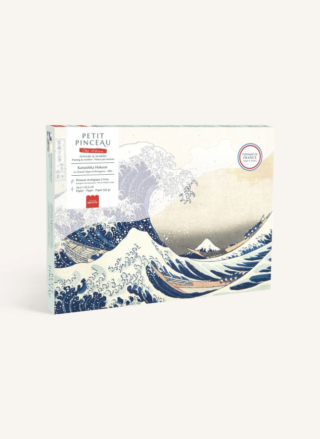 Kit de peinture au numéro - La Grande Vague de Kanagawa