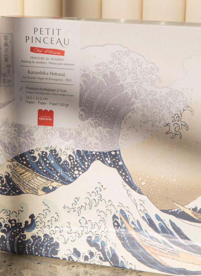 Kit de peinture au numéro - La Grande Vague de Kanagawa