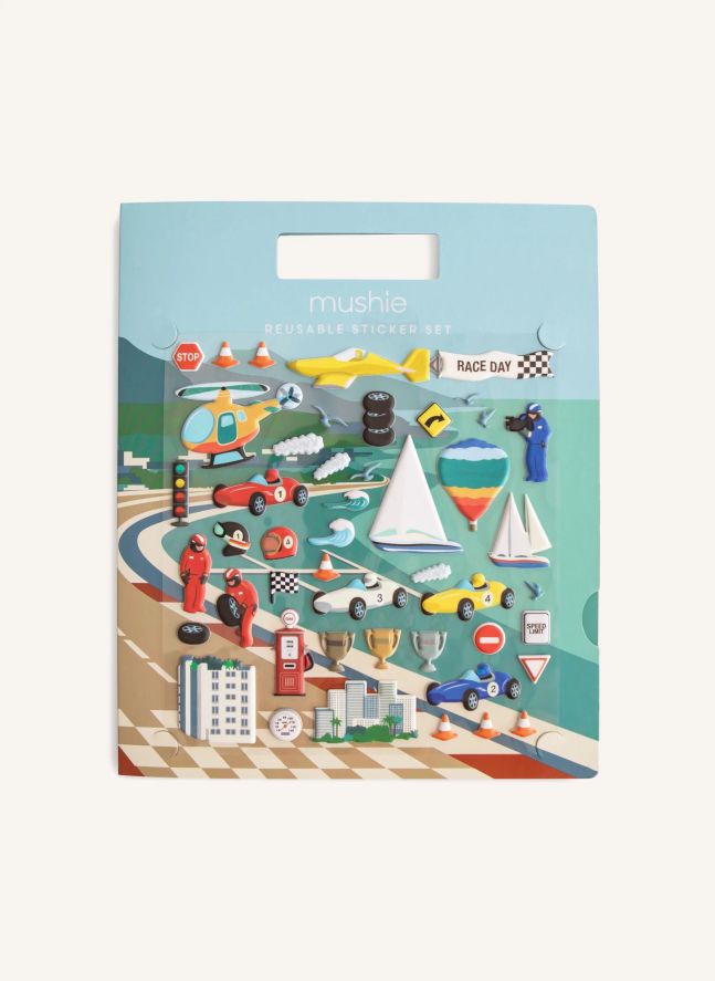 Livre de stickers repositionnables Voitures