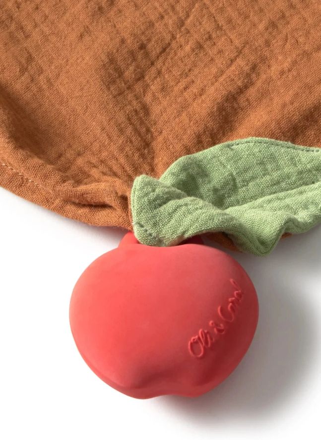 Doudou lange Pepa la Pomme | Rouge