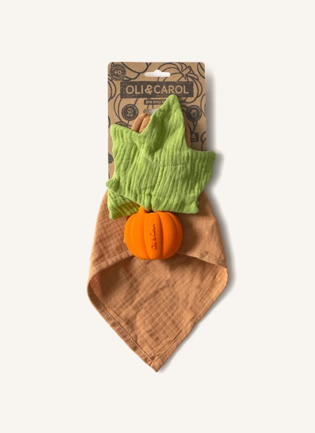Doudou lange Pipa la Citrouille | Orange