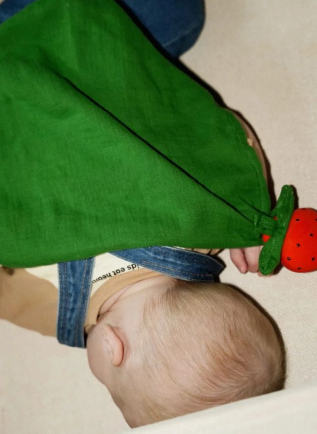 Doudou lange Sweetie la Fraise | Rouge