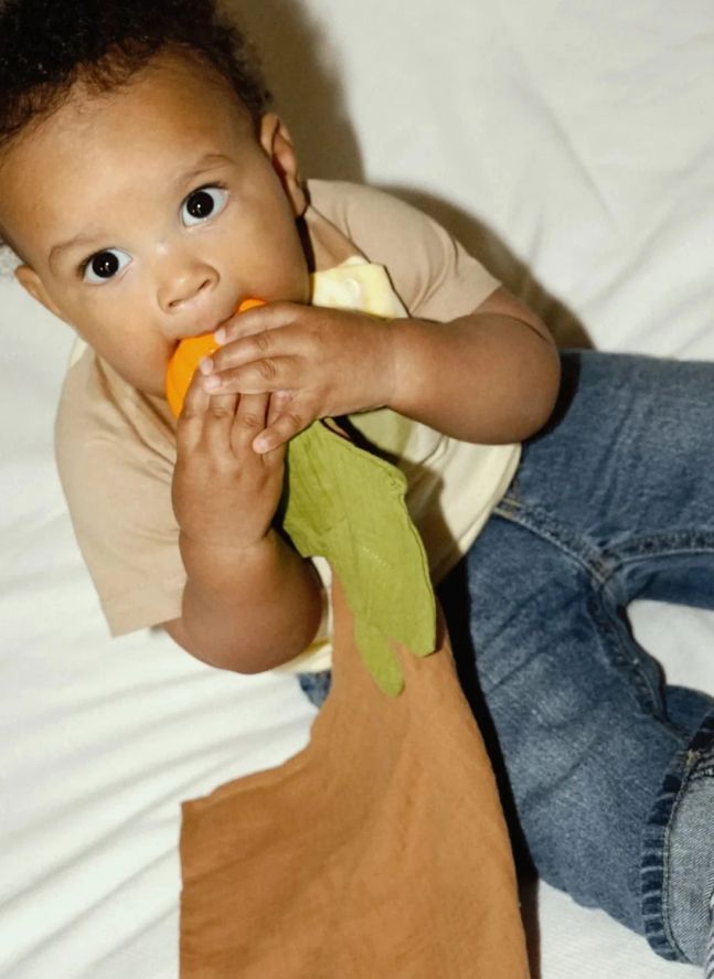 Doudou lange Pipa la Citrouille | Orange