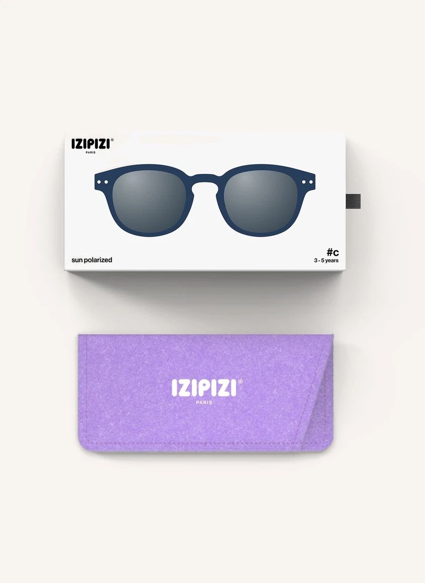 Lunettes de Soleil #C Kids | Bleu marine- Image produit n°4