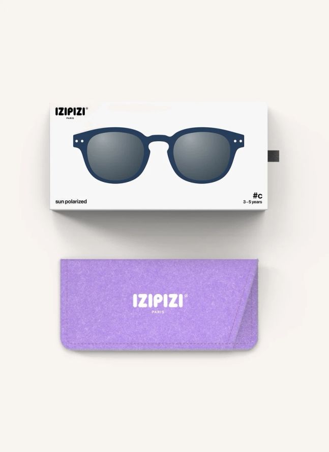 Lunettes de Soleil #C Kids | Bleu marine