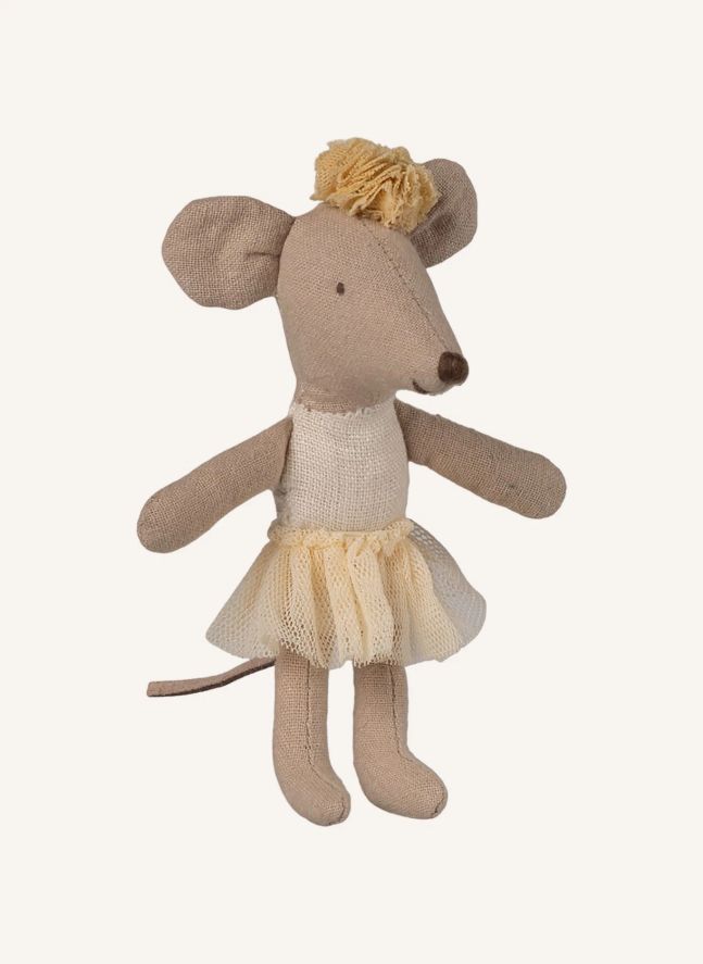 Souris ballerine | Blanc