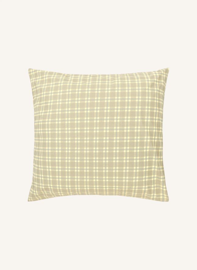 Taie d'oreiller Sheldon Squares | Vert