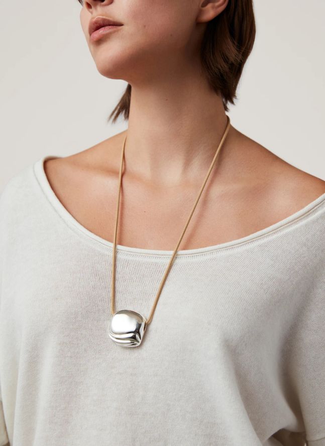 Collier Rue Rope | Argenté