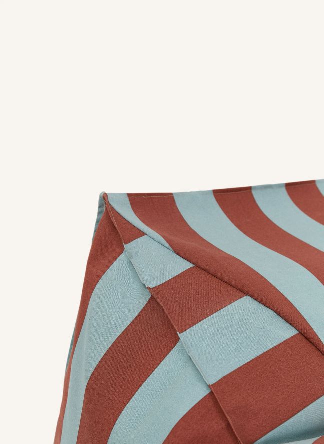 Lenny outdoor pouffe armchair | Toffee