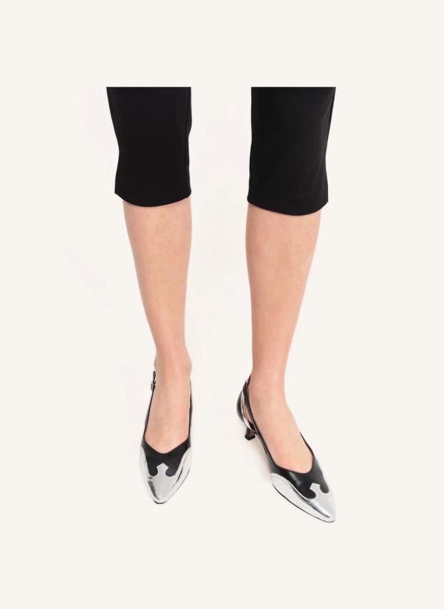 Escarpins Patti Cuir | Noir