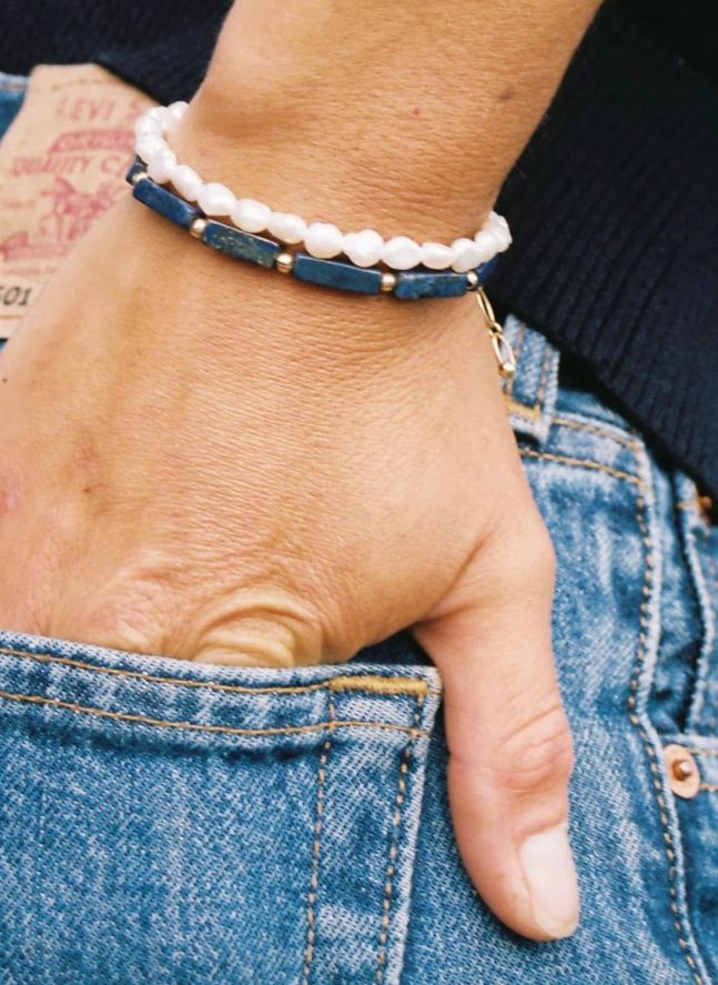 Bracelet Positano | Blanc