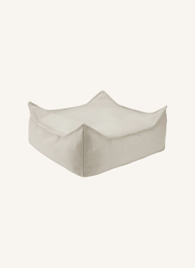 Pouf ottoman d'extérieur | Sable