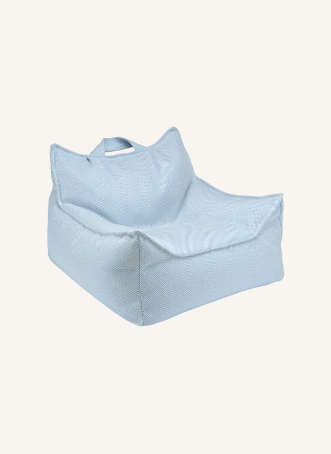 Outdoor armchair | Light blue