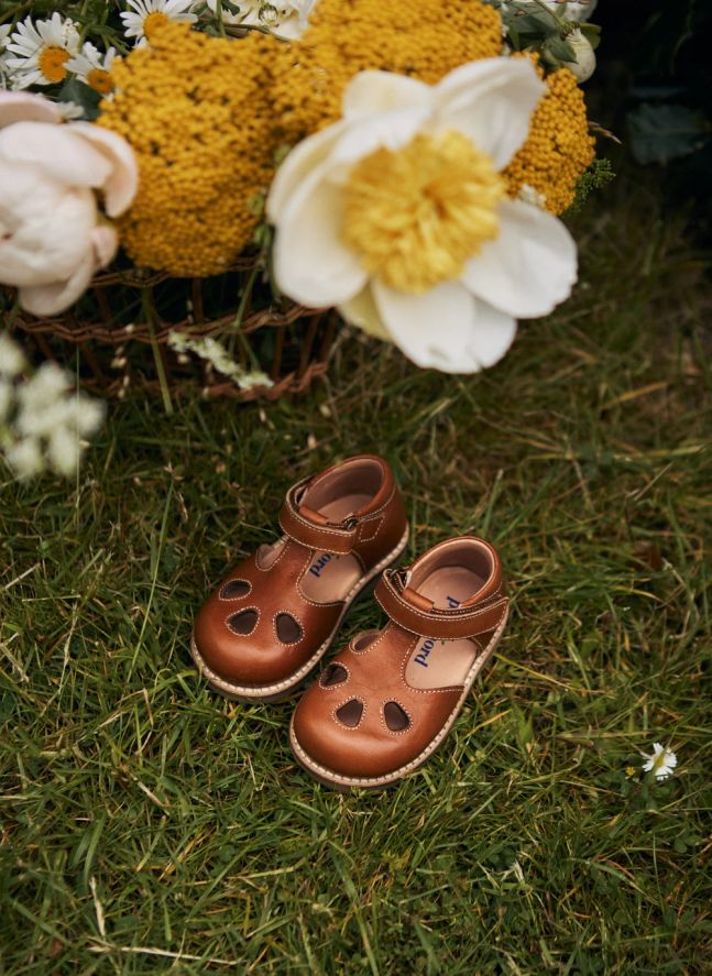 Babies T-Bar | Cognac
