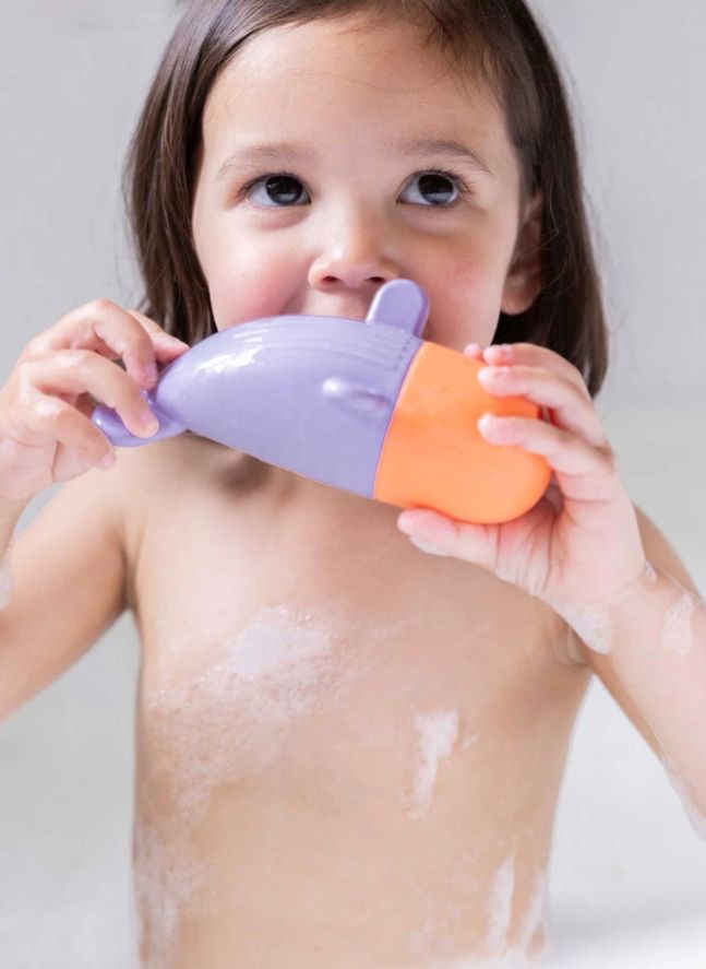 Squeezi Whale bath toy | Lilac