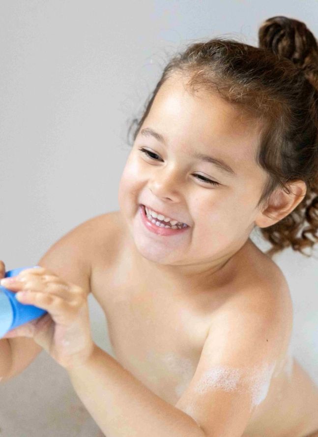 Squeezi Hippo bath toy | Blue