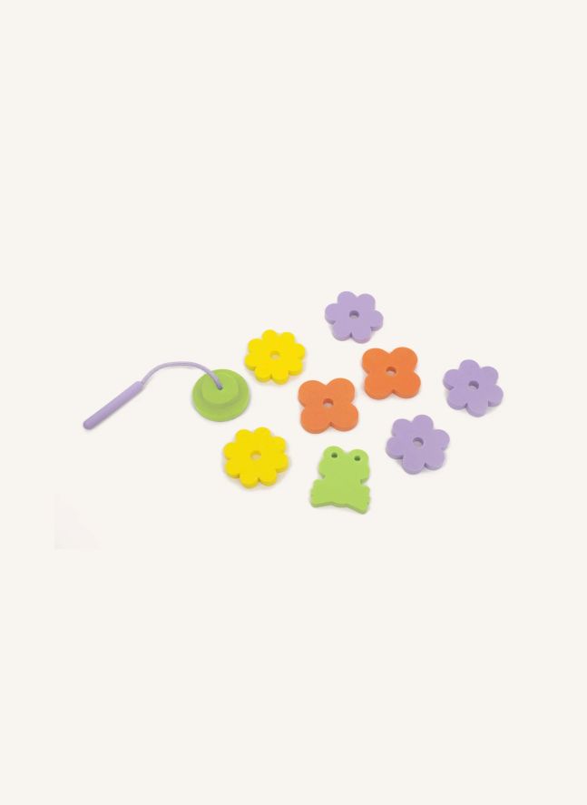 Frog Pond bath fishing game | Green