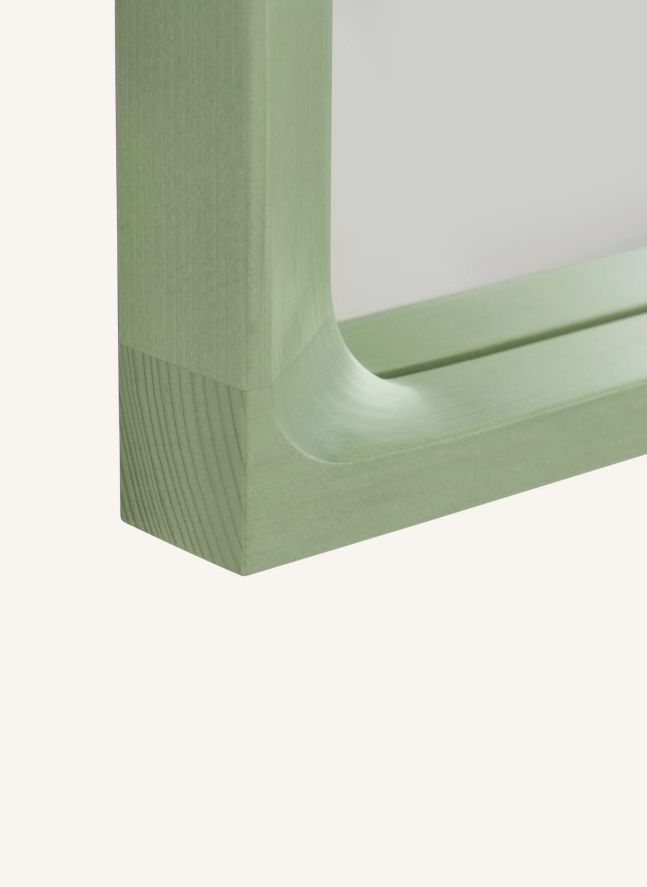 Miroir Arced, Rhys Copper | Vert