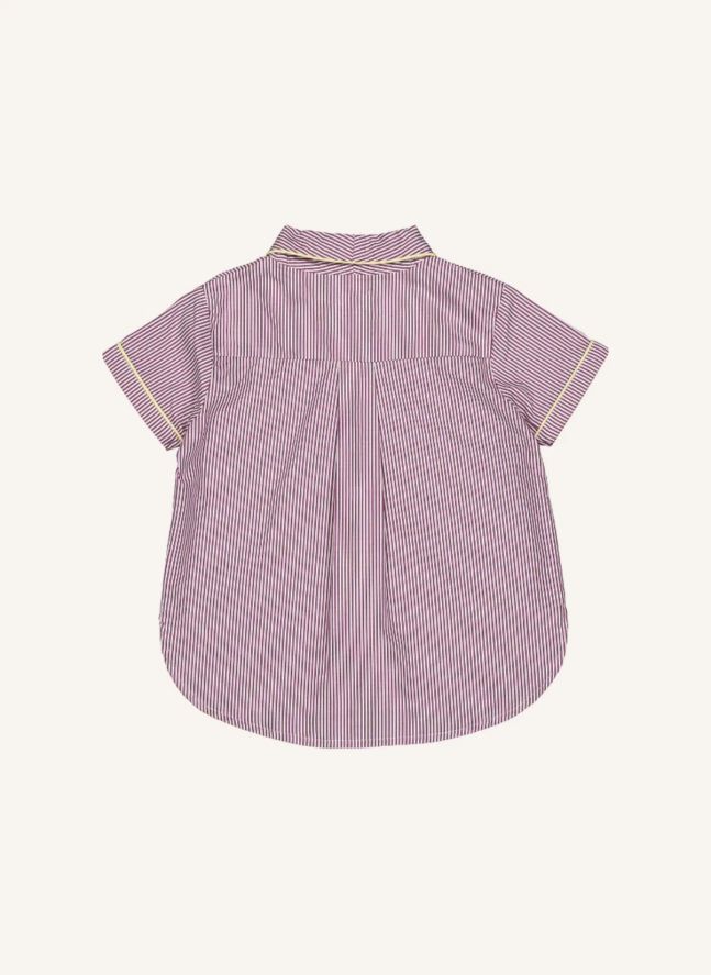 Chemise Paco Rayée | Violet