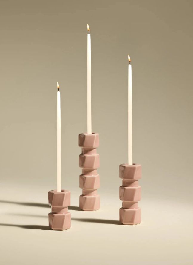 Bougeoir Colonna | Rose