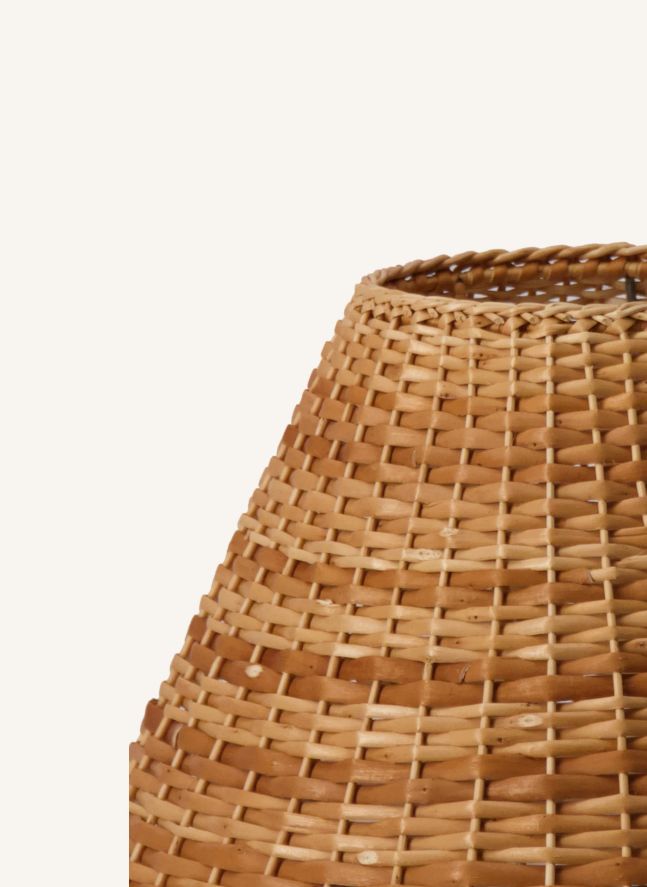 Abat-jour en osier Camacha