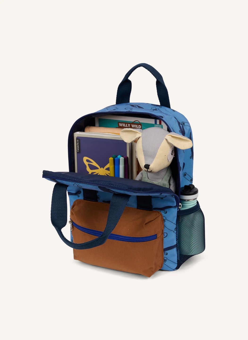 Petit Sac à Dos Skates | Bleu- Image produit n°3