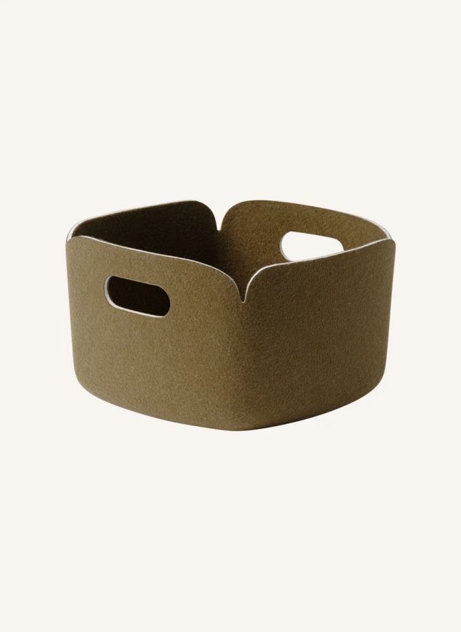 Panier de rangement Restore | Vert kaki