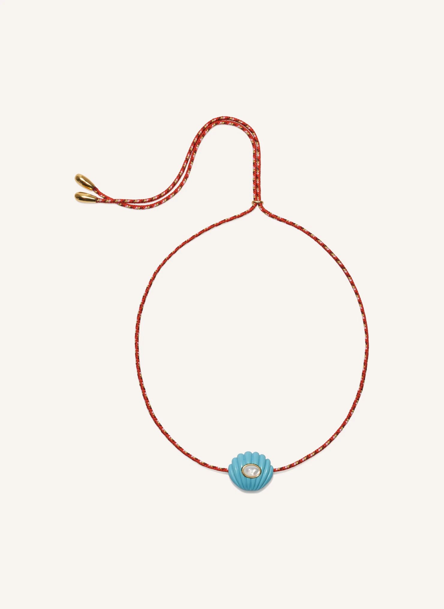 Collier Kai | Rouge- Image produit n°0