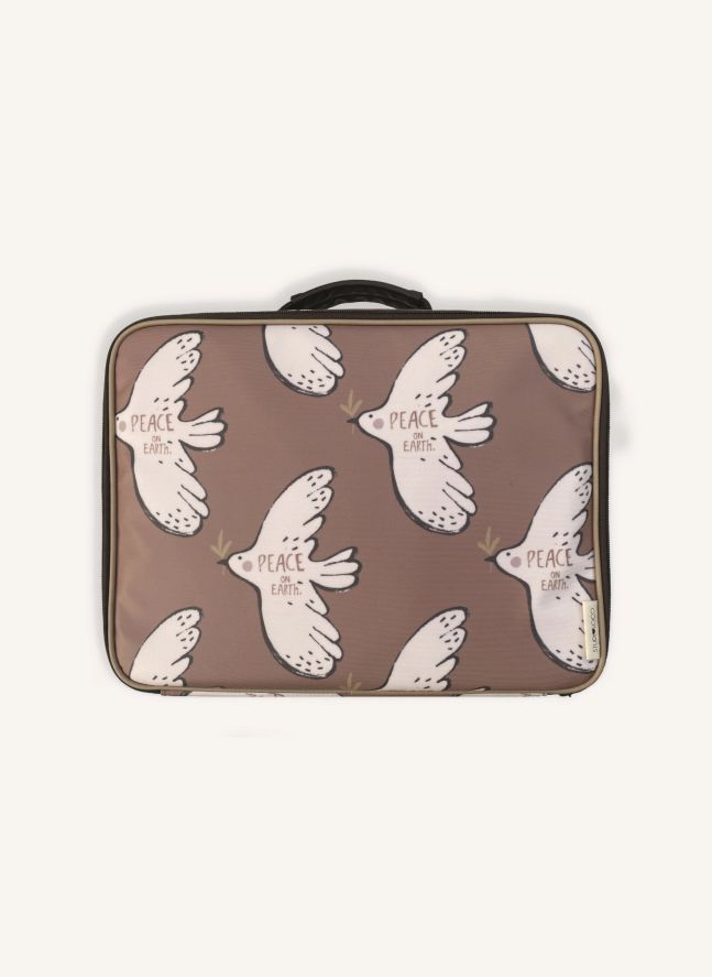 Bird suitcase | Dusty Pink