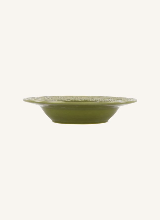 Assiette creuse Vime | Vert