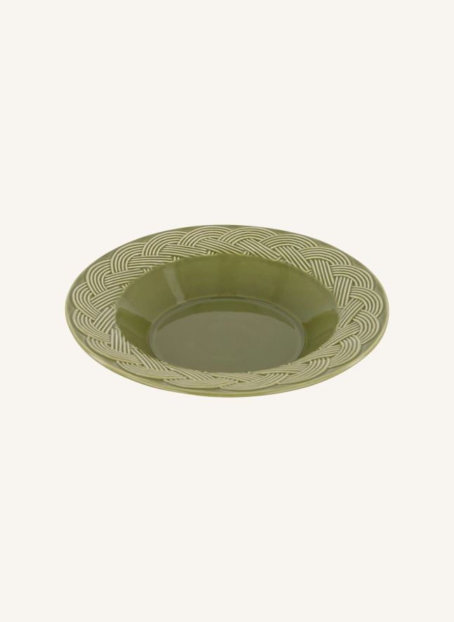 Assiette creuse Vime | Vert
