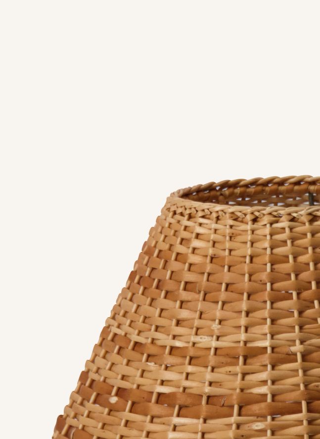 Abat-jour en osier Camacha