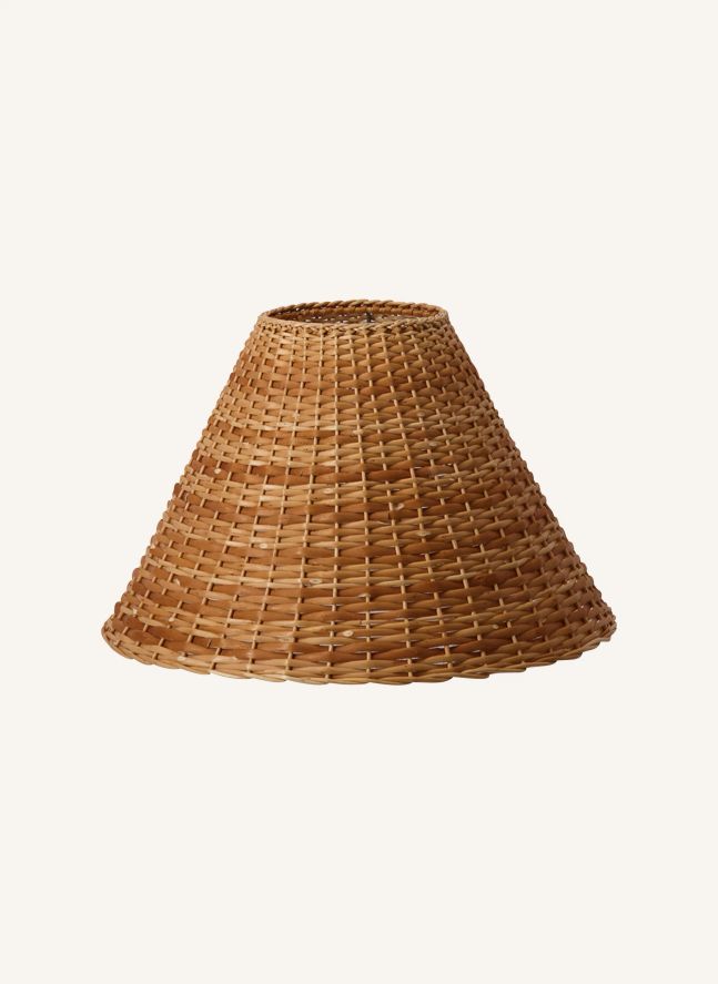 Abat-jour en osier Camacha