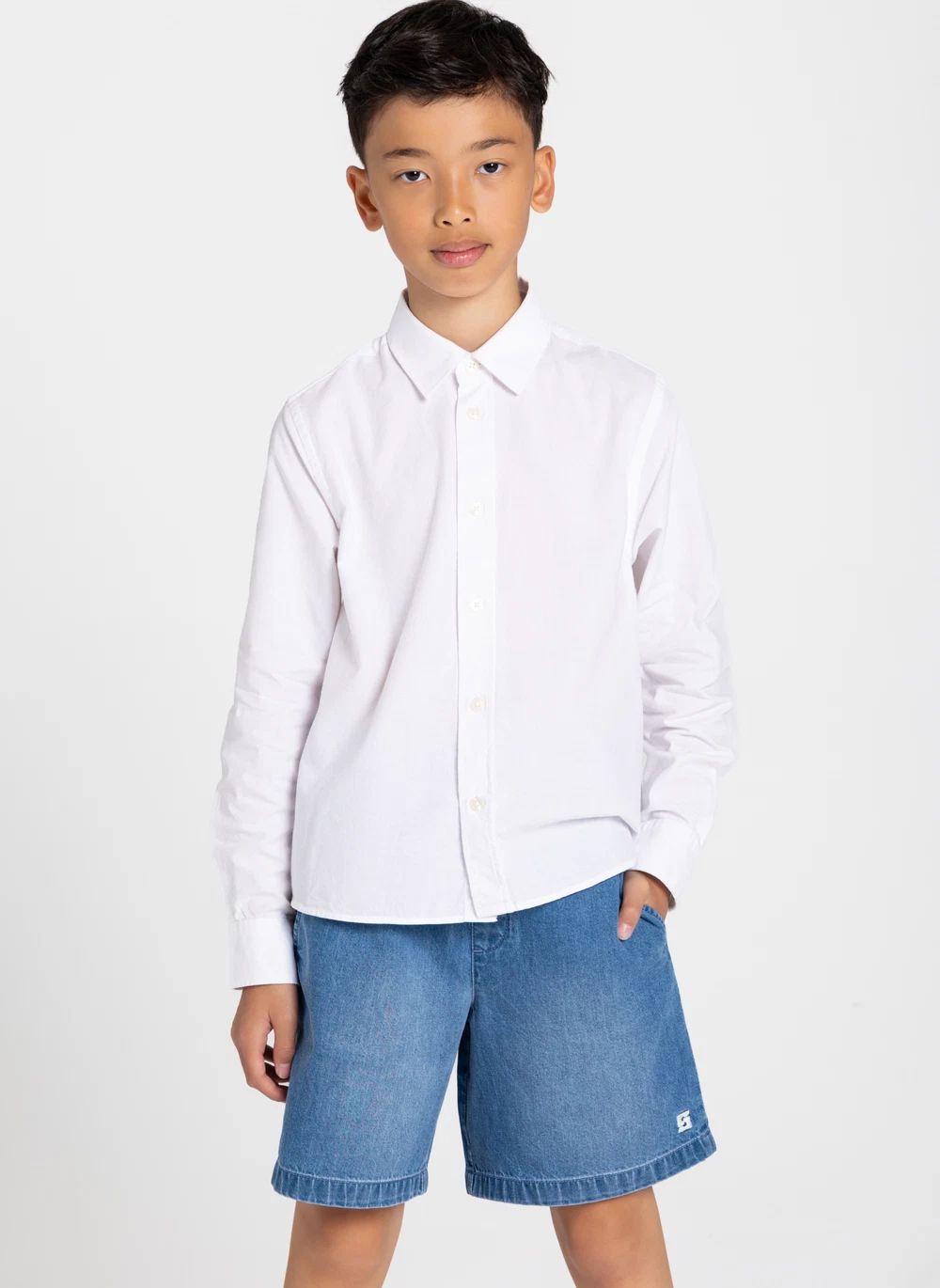 Short Denim Ample Tom | Bleu- Image produit n°7