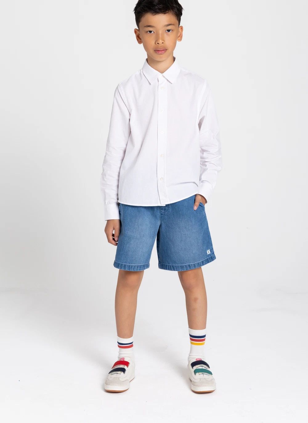 Short Denim Ample Tom | Bleu- Image produit n°8
